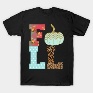 Fall Sparkle Letters T-Shirt